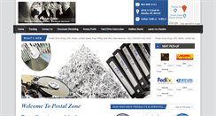 Desktop Screenshot of postalzone.net